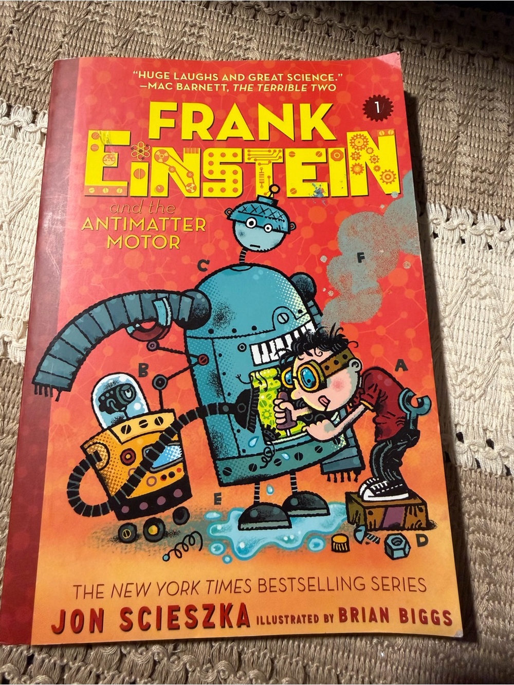 Frank Einstein and the Antimatter Motor — Jon Scieszka